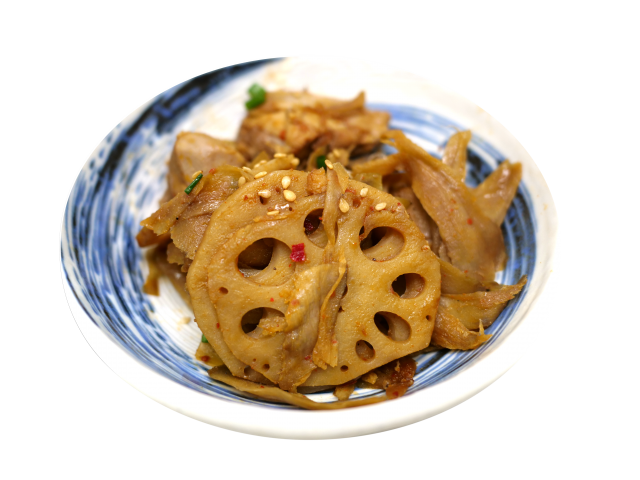 鶏肉レンコン甘辛煮